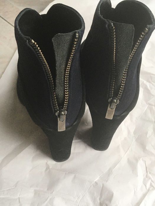 Дамски обувки  - боти естествен велур АUEDLY 39