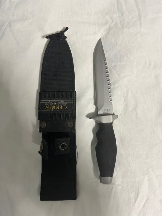 Cuțit Colecție Gerber LMF Gen 1 Survival Sawback – Made in USA (Anii '80-'90)