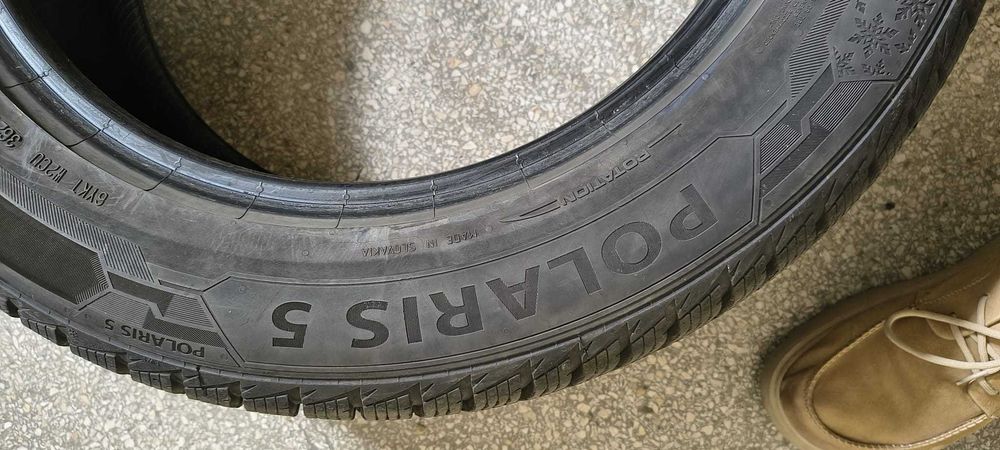 Vand anvelope de iarna Barum Polaris 215/60 R17 VXL M&S Radial Tubeless putin folosite