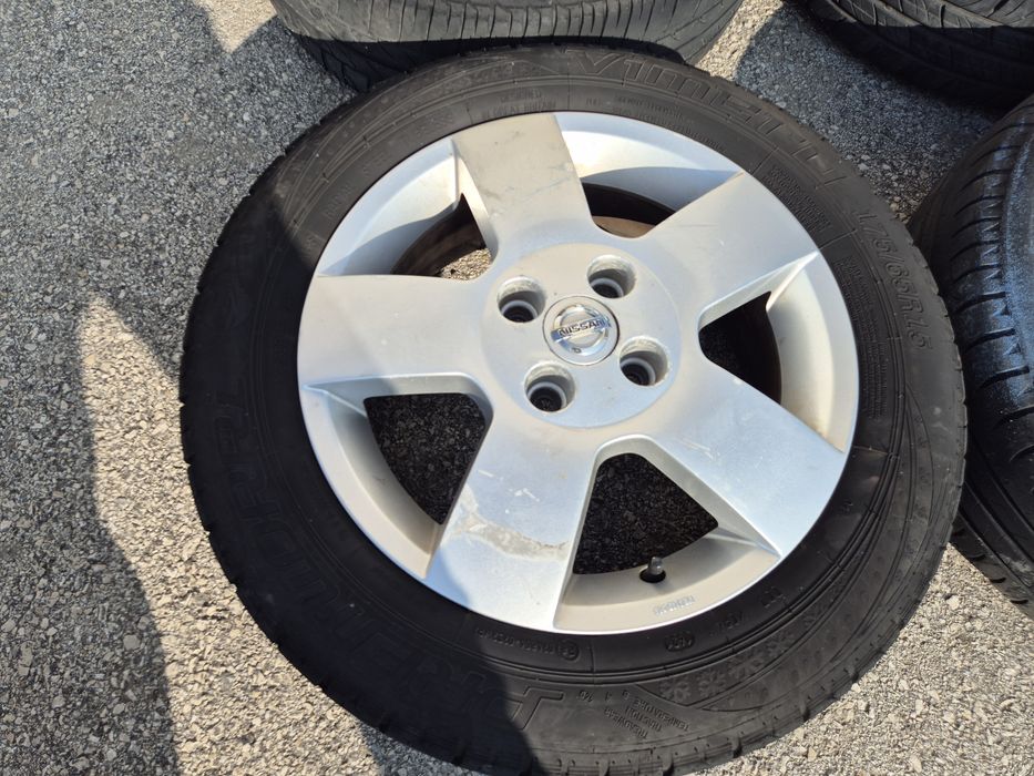 4х100/15 с гуми Рено Дачия Nissan 4x100/15 Dacia Renault Micra