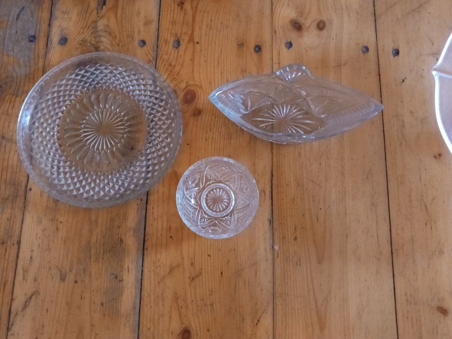 Вазы разные хрусталь СССР
