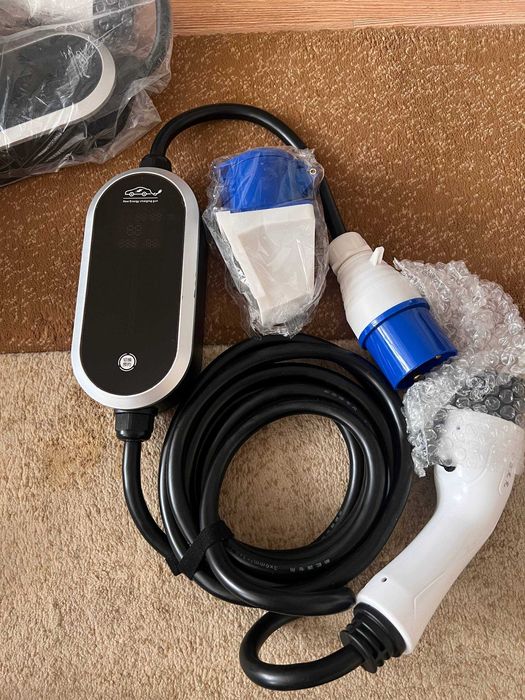 Зарядка для электромобиль и гибрид 7 квт мобильная регулировкой