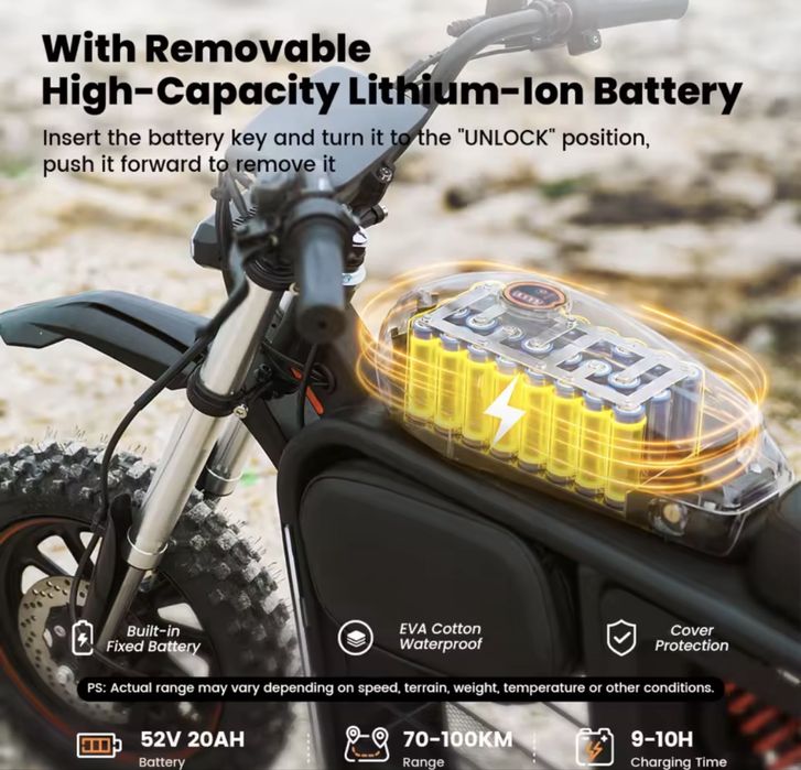 Скутер DX5Max 48v батерия