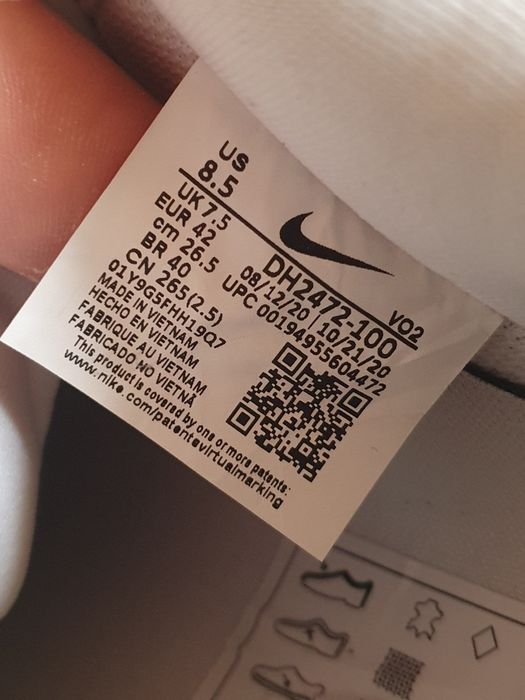 Adidași Nike Air force 1 stiker edition Originali
