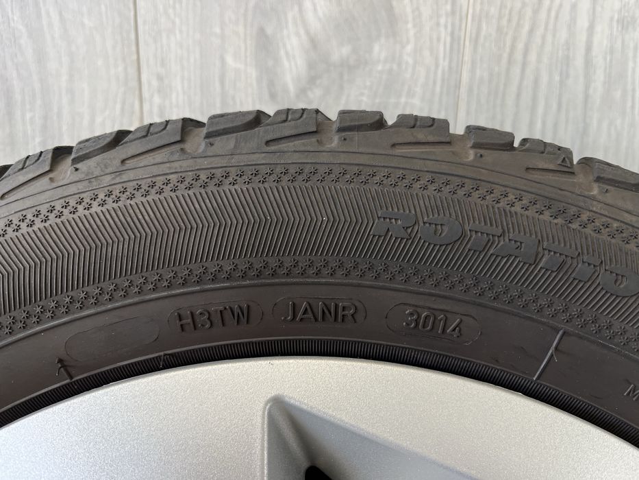 Джанти 15 цола 4х100 за Тойота Ярис със зимни гуми 175/65/15