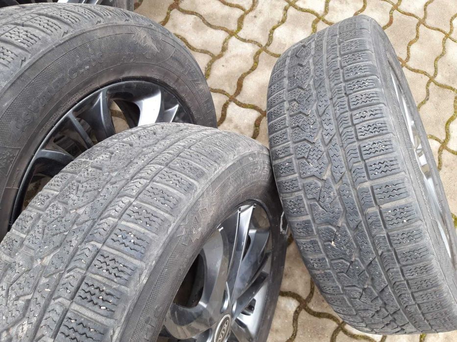 алуминиеви джанти със зимни гуми 225х60х17