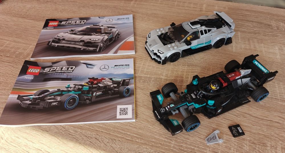 LEGO Speed Champions - Mercedes-AMG F1 W12 E Performance si Mercedes-AMG Project One 7690