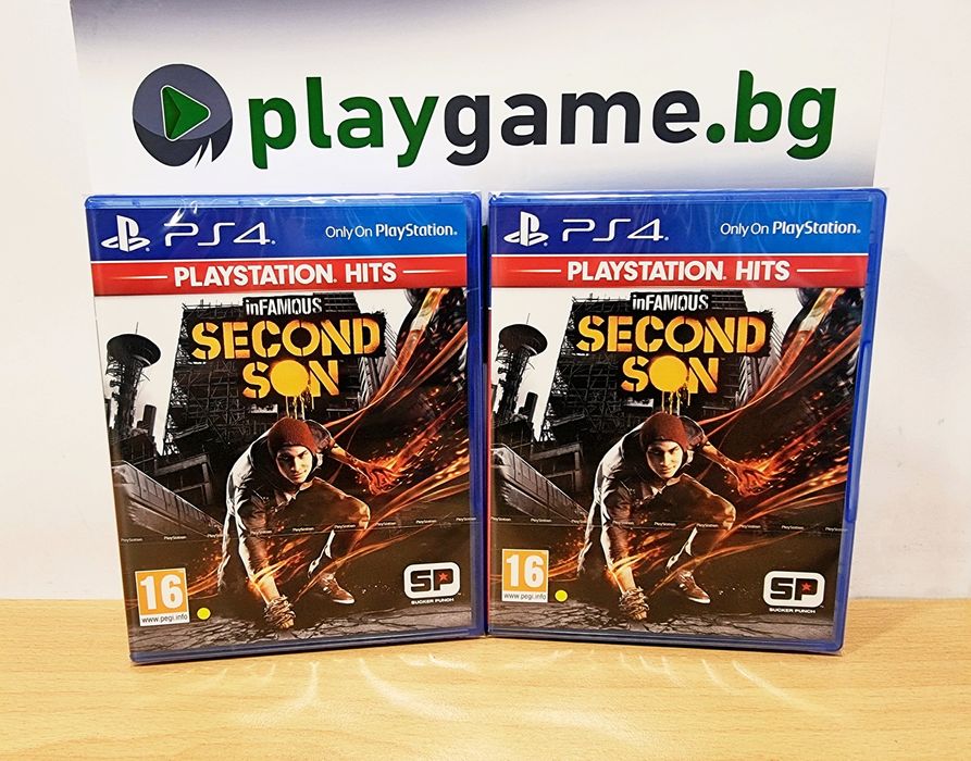 INFAMOUS SECOND SON Чисто нова игра за PS4