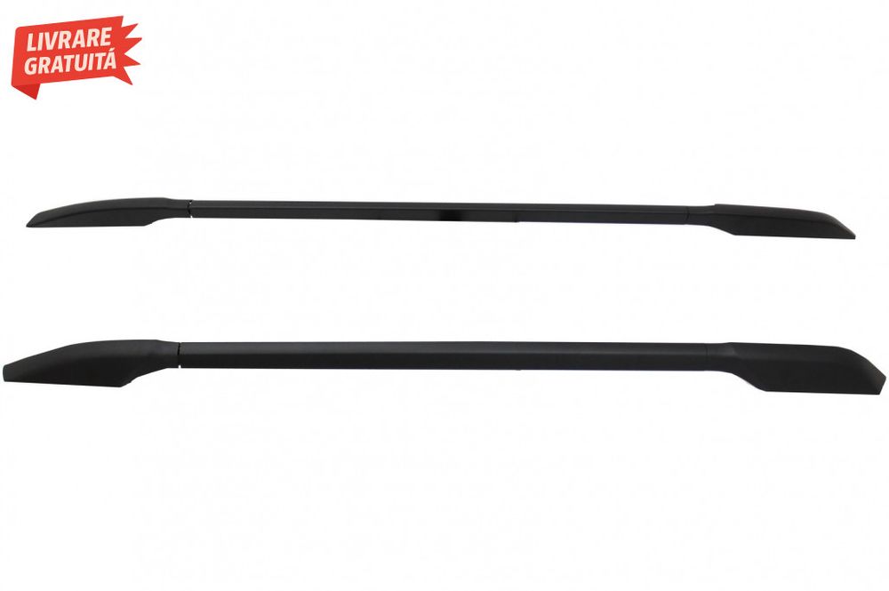 Bare Verticale Toyota Land Cruiser Prado J150 (2009+) Negru Mat