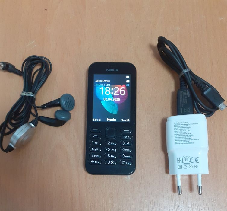 Vând Telefon NOKIA RM 1136 Dual Sim,Liber de Retea