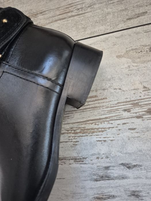 Ботуши TORY BURCH 36 н.  TENLEY Black Leather 3