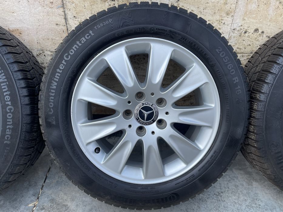 Jante Roti 16 Mercedes E C CLK Class W212 W211 W209 anvelope 205 60 16
