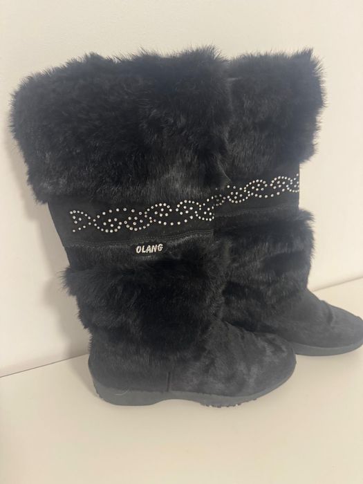 Cizme blana naturala OLANG