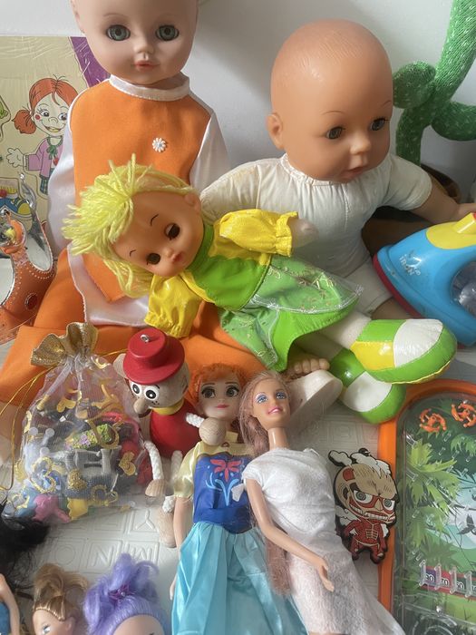 3 пакета игрушек для девочек