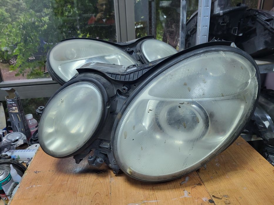РЕМОНТ Рециклиране на фарове на Mercedes W211 reciklirane na farove 21