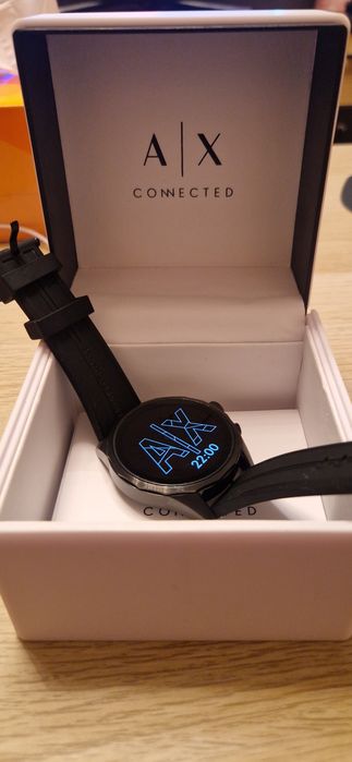 Armani Exchange Connected Oțel inoxidabil 46mm Smartwatch