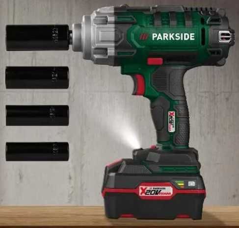 Акумулаторен Ударен Гайковерт PARKSIDE 20V PASSK 20-Li B2