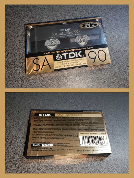 Casete audio Sigilate_TDK_maxell_BASF_