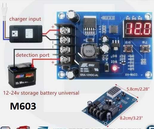 dezmembrari laptop pc Modul incarcare acumulator 12V-24V 6-60V 220V