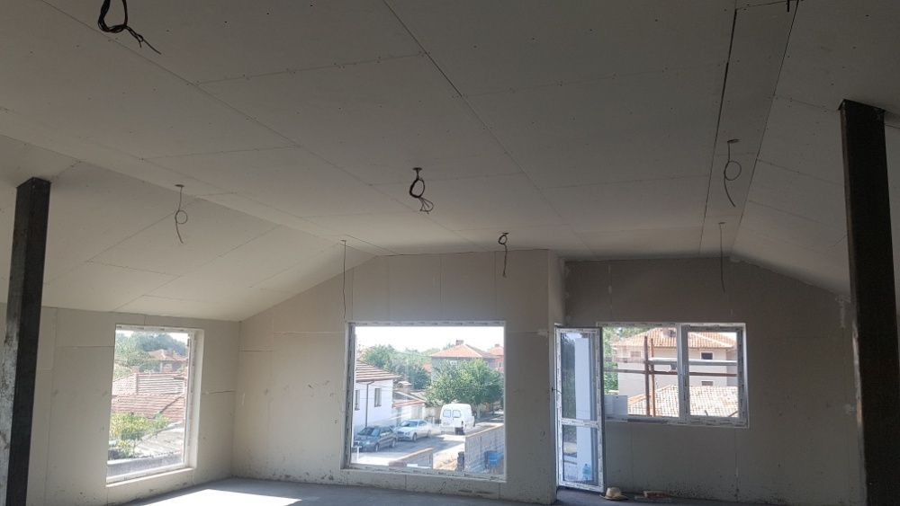 Вътрешни ремонти Боядисване  Шпакловка Гипсокартон Окачени тавани Ел.