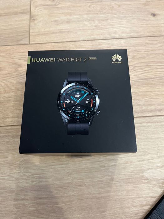 Смарт часовник Huawei Watch GT 2 46 мм, като нов, без следи от употреба, оригинална кутия