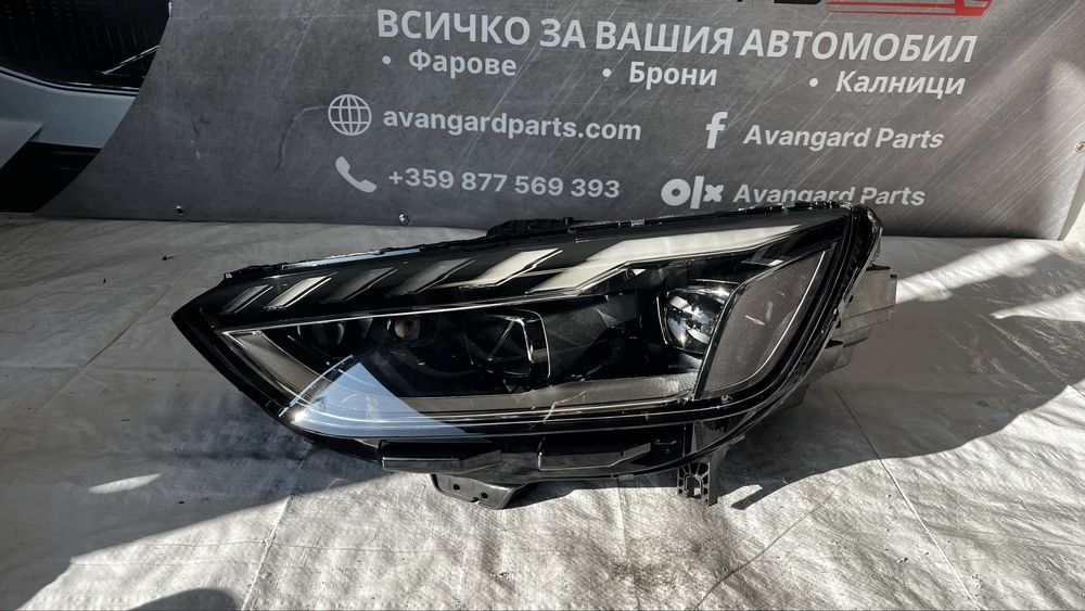 Десен и ляв фар Audi A4 B9 Facelift 2019-