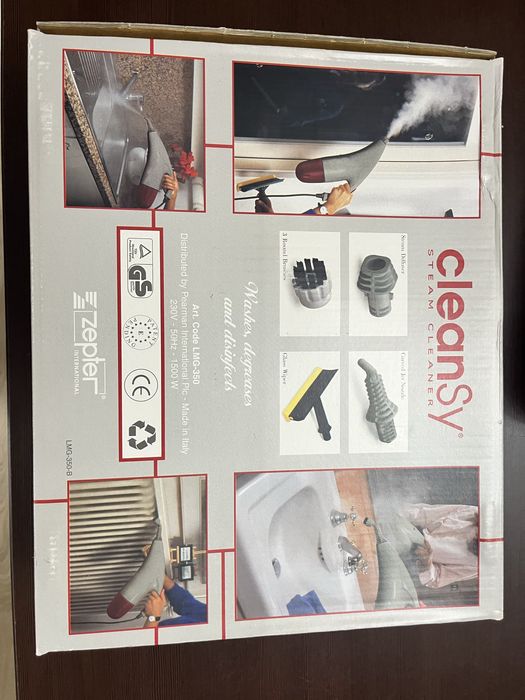 Пароочиститель CleanSy Zepter