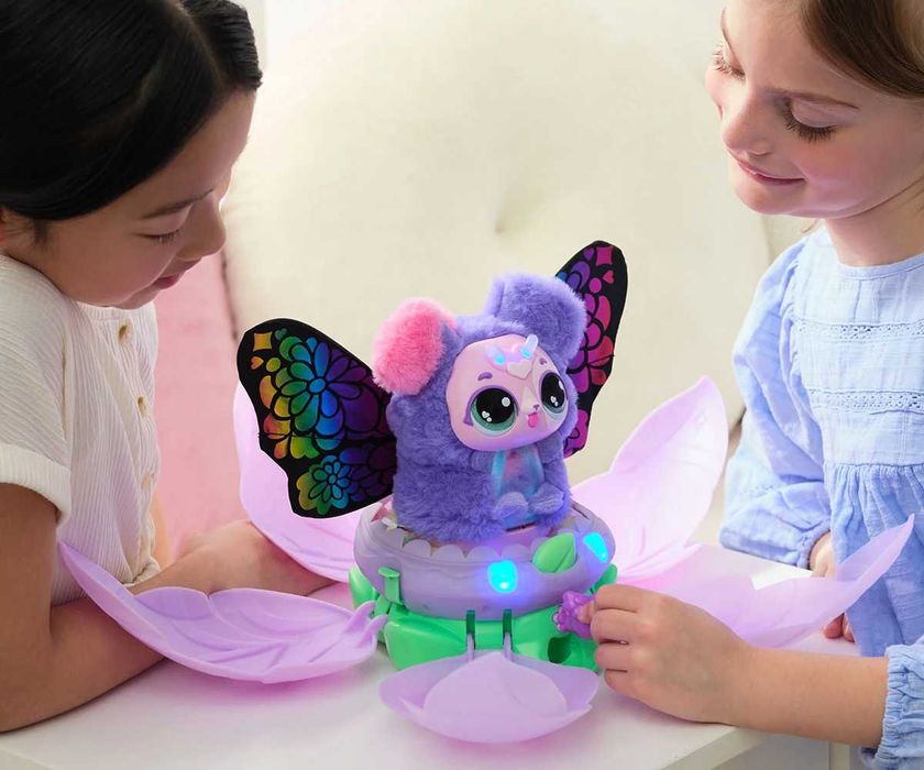 Интерактивна играчка изненада в яйце Hatchimals Bloomables Puppyfly