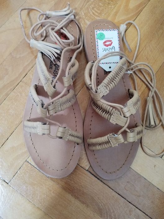 Sandale piele naturală