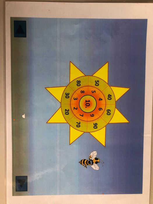 Таблица за умножение - 9 /девет/ ламинирани листа