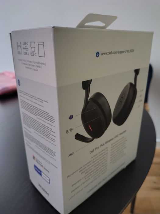 Căști Wireless Over-Ear Dell WL5024 Wireless Headset cu Microfon