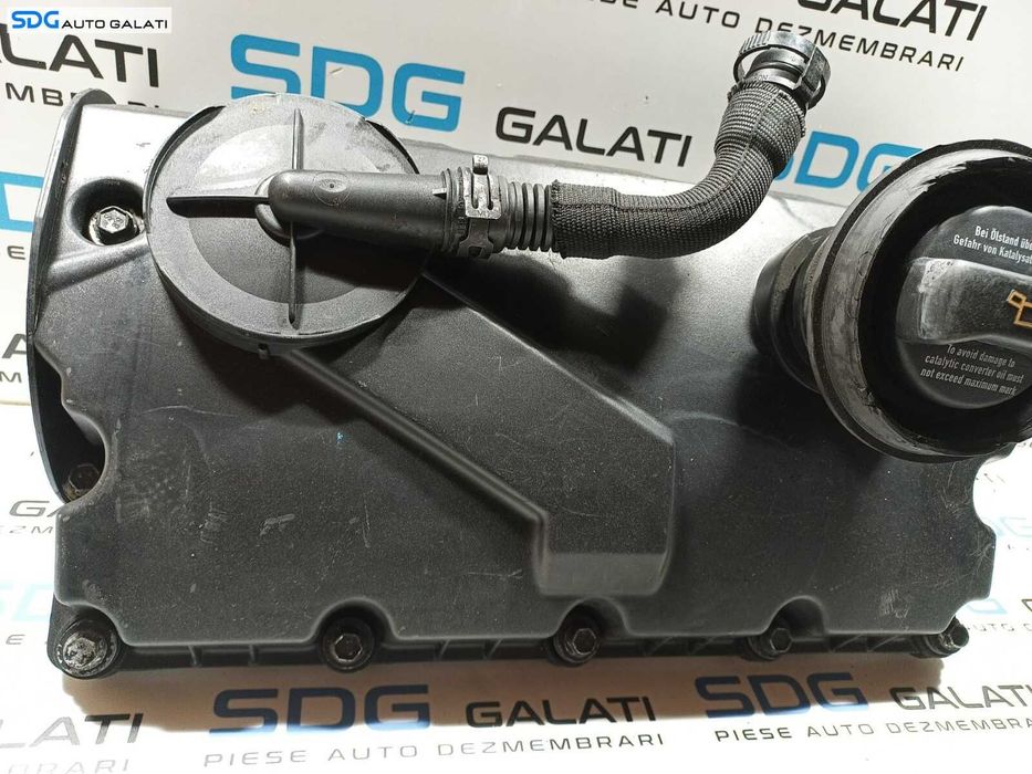 Capac Motor Culbutori Chiuloasa Chiulasa VW Caddy 1.9 TDI BJB BXE 2004 - 2008 Cod 038103475R 038103475Q 038103469S 038103469Q [D0933]