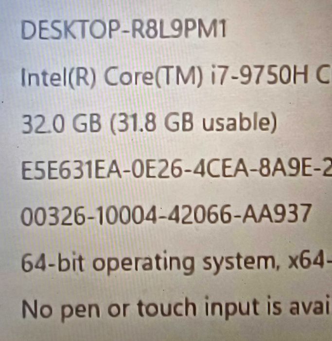 Laptop HP Pavilion i7