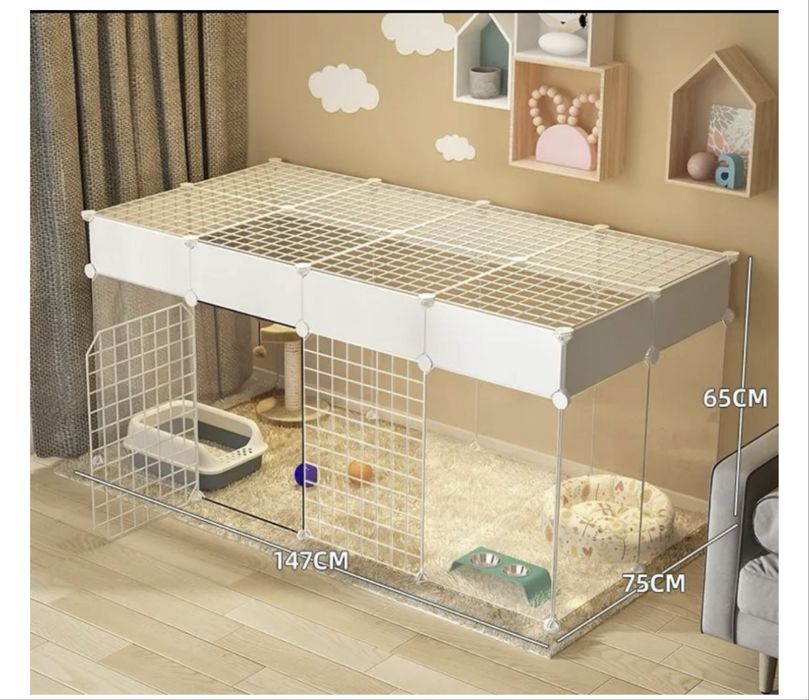 Вольер с крышкой