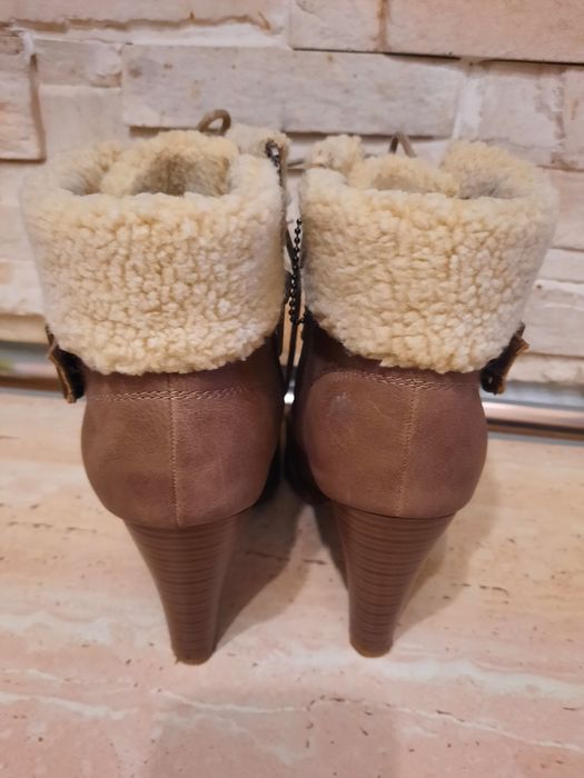 Ghete NOI 40 gri petrol, piele naturala, Ghete 40 maro, blanita