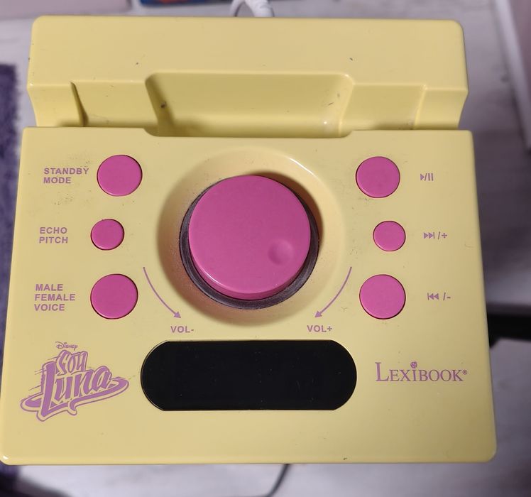 Boxă karaoke copii Soy Luna Lexibook – funcțională