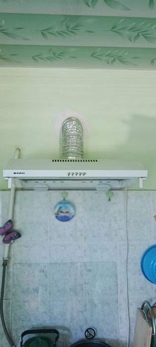 газ плита вытяжка