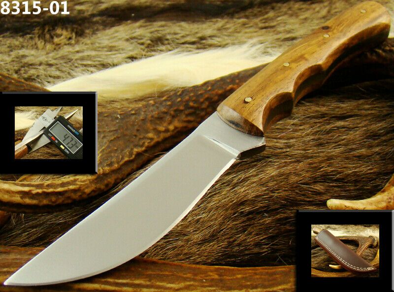 Cuțit de vânătoare din oțel 440C inoxidabil realizat manual