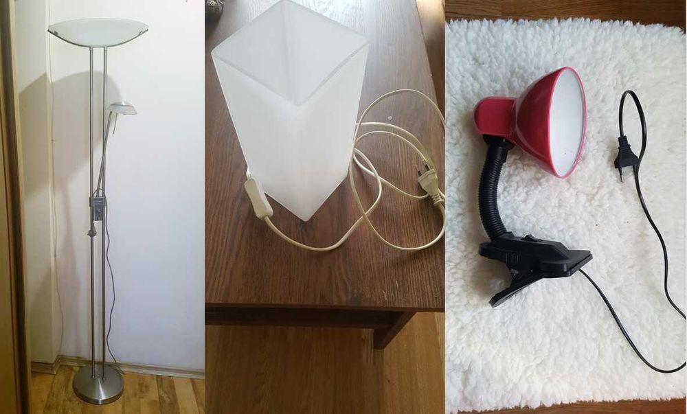 Diverse luminat: Lustre, Lampadar/Lampi, Plafoniere & Abajururi sticla