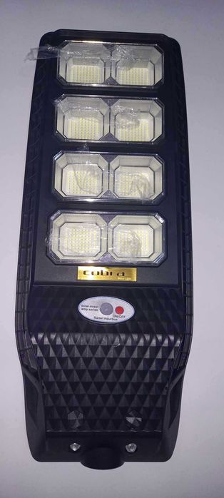 МОЩНА улична соларна лампа Cobra  Кобра 600W, 900W, 1200W, 1500W