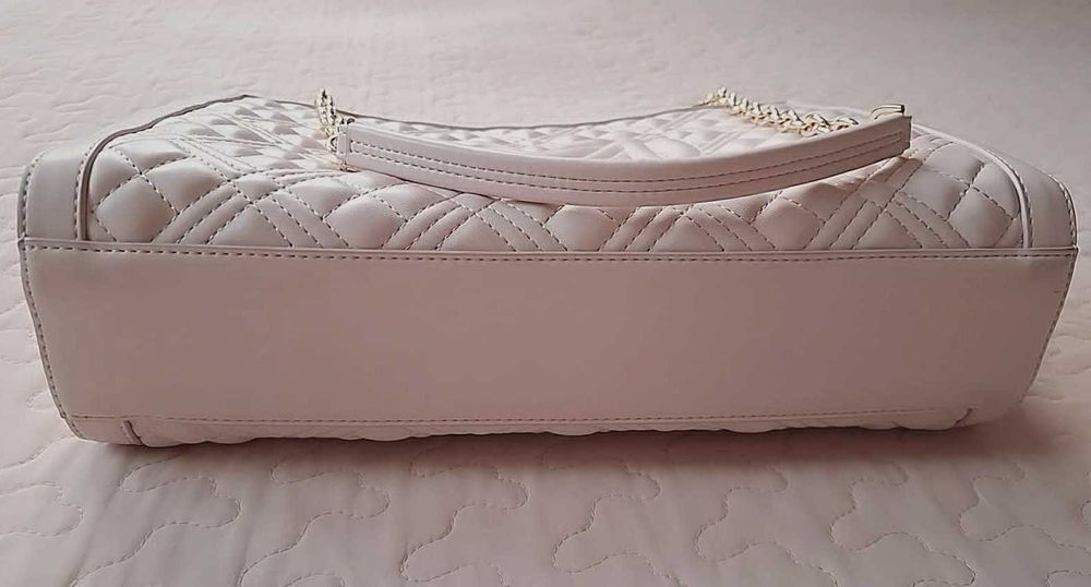LOVE MOSCHINO Дамска чанта, оригинална, светло розова, НОВА