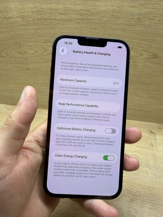 iPhone 13 128Gb Black 91% battery life