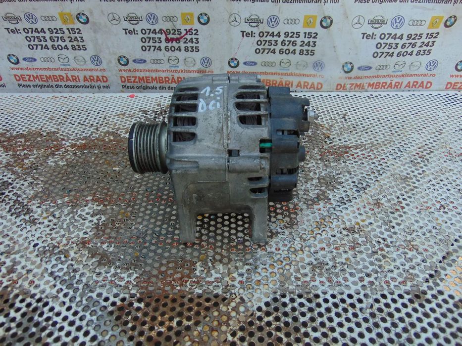 Alternator Dacia Duster 1.5 Nissan Qashqai Renault megane cod 231001318r clio 4 sandero dokker lodgy kadjar captur