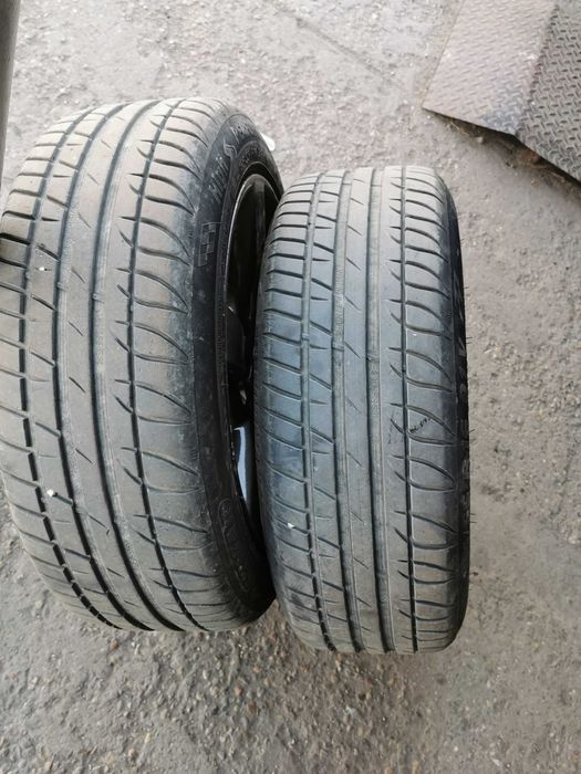 Гуми с джанти 195/55 16R бартер