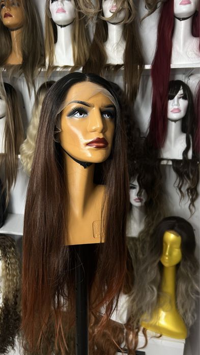 Peruci din par semi hair