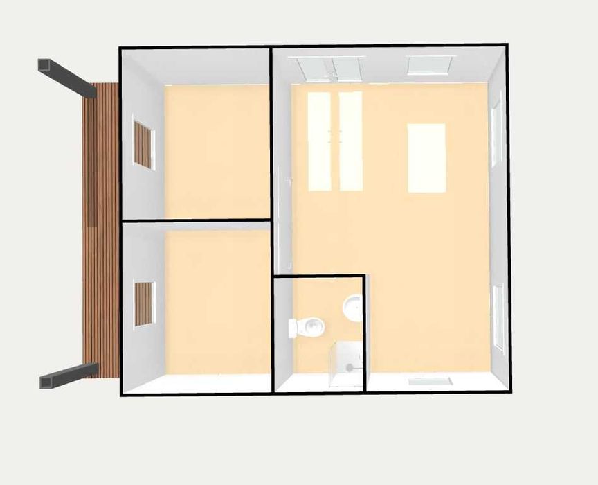 Container pliabil tip casa 5900x6320x2430 mm NOU Agramix