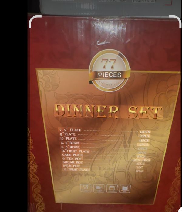 Набор сервиз 77 шт 77.000