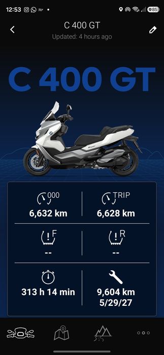 Scuter bmw c400 gt garanție 2 ani