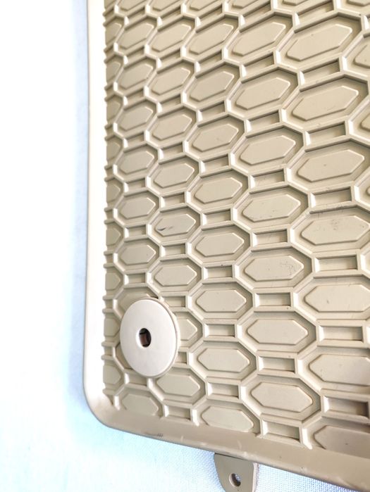 Covorașe cauciuc bej/crem pentru VW Passat B6/B7 CC 2006-2014