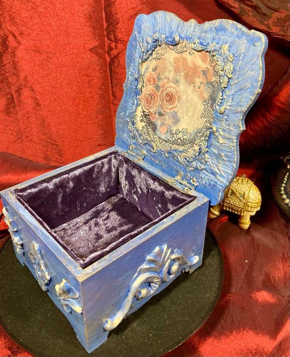 Ръчна изработка кутия за бижута